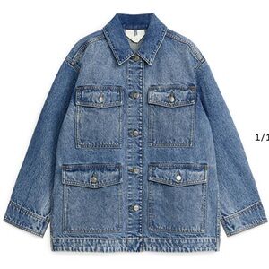 ARKET Oversized Jean Jacket NWT